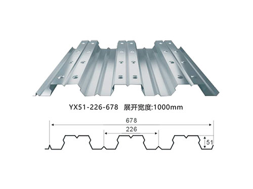 黃石YX51-226-678開口樓承板